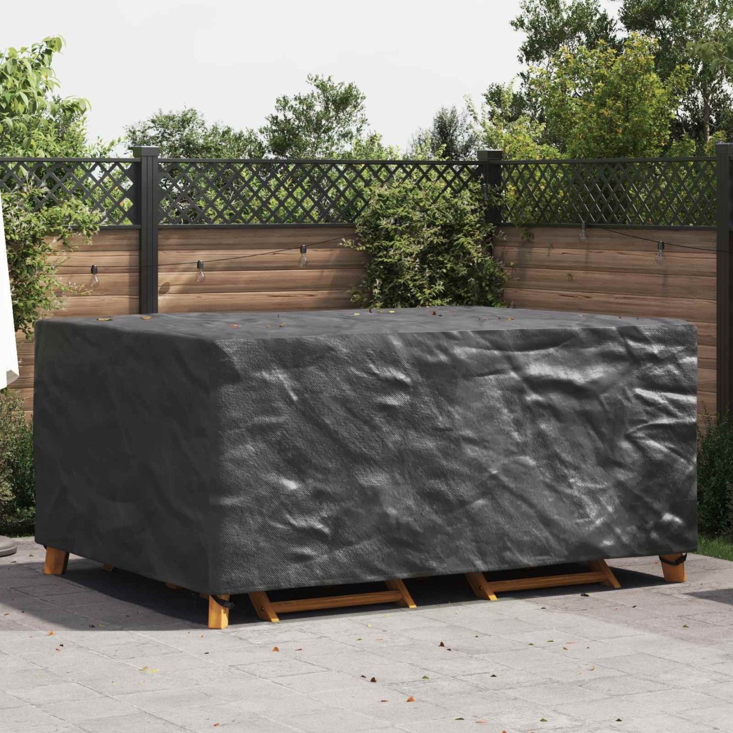 Housse pour meubles Uni Noir 240 x 160 x 100 cm 210D