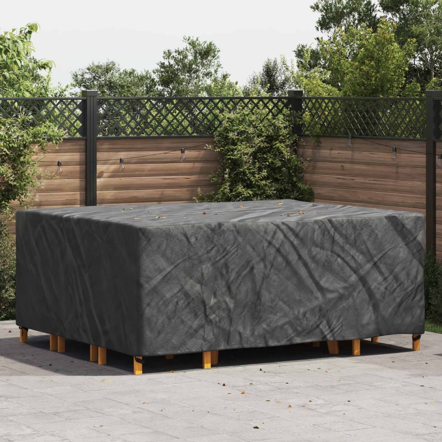 Housse pour meubles Uni Noir 250 x 210 x 90 cm 210D