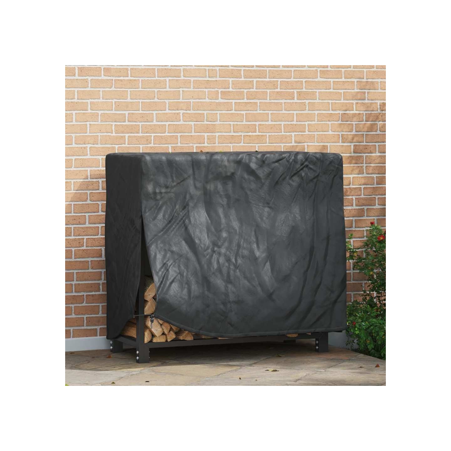 Housse pour range-bûches 61 x 122 x 106 cm Tissu Oxford 210D