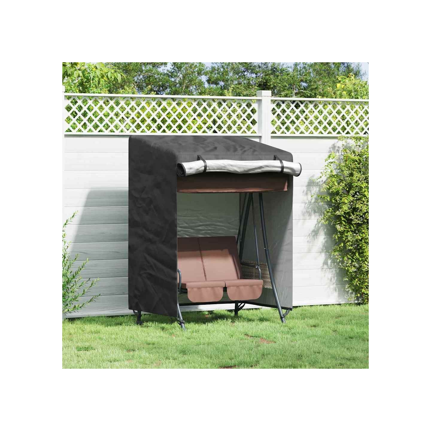 Housse pour balancelle d'extérieur 120 x 90 x 155 cm