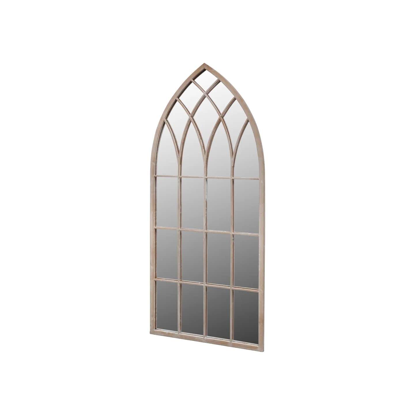 Miroir de jardin d'arche gotique 50x115 cm Intérieur/extérieur