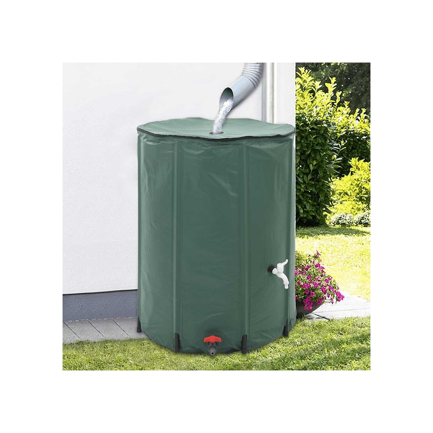 Réservoir d'eau de pluie pliable 500 L