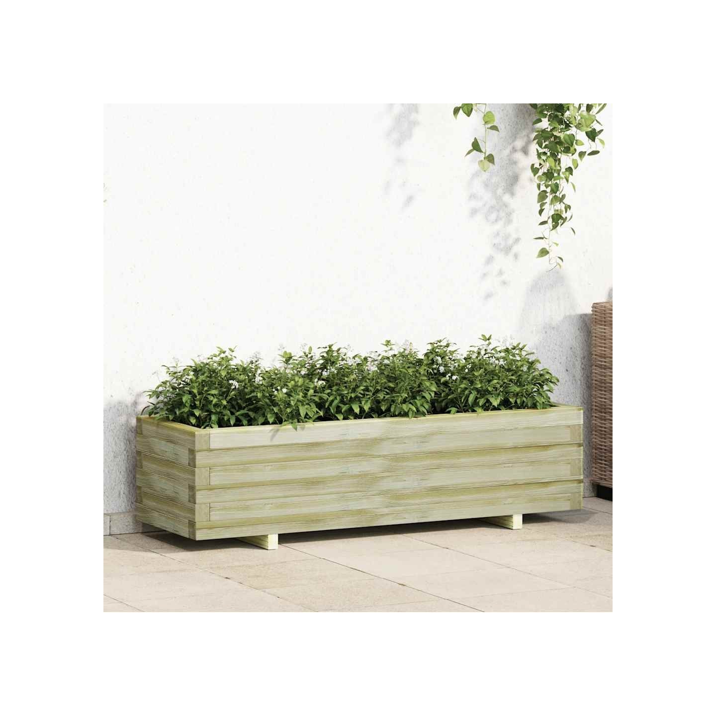 Lit surélevé 120 x 40 x 30 cm Bois Rectangulaire
