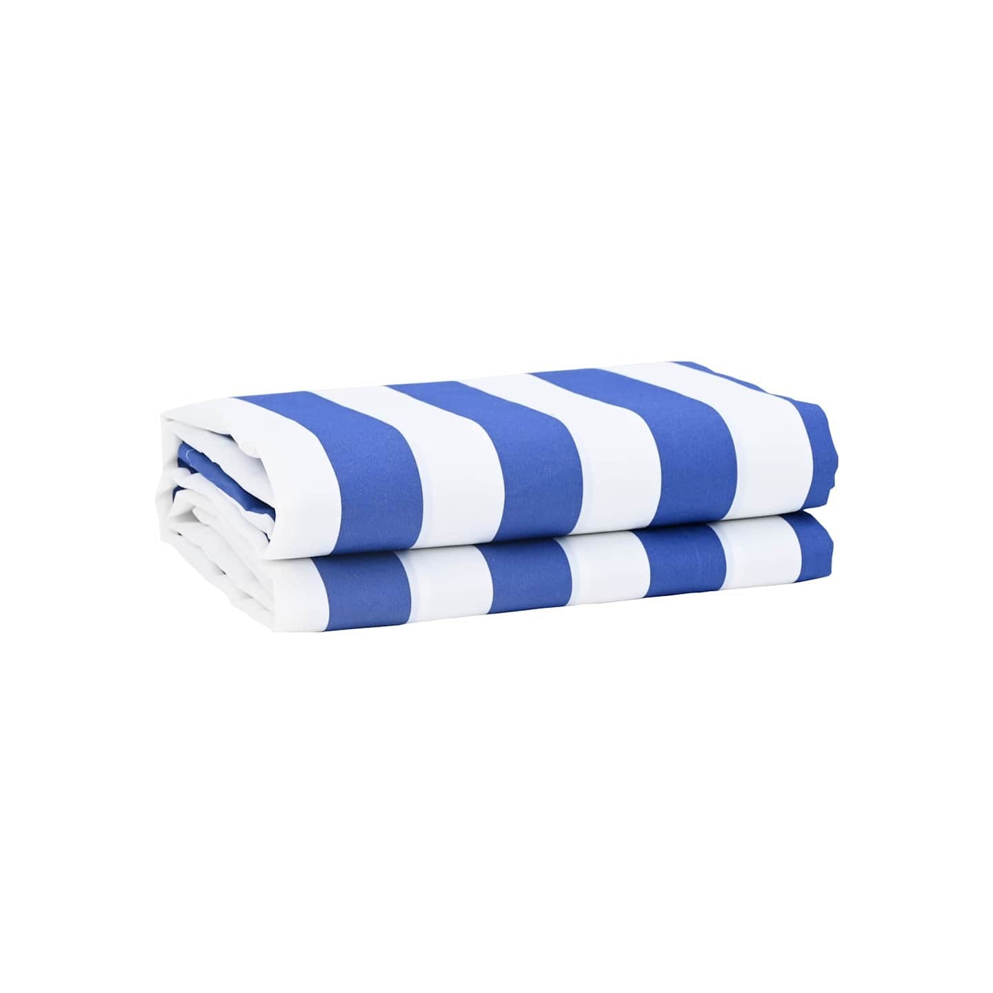 Toile de rechange pour auvent Bleu et Blanc 1000 x 160 cm