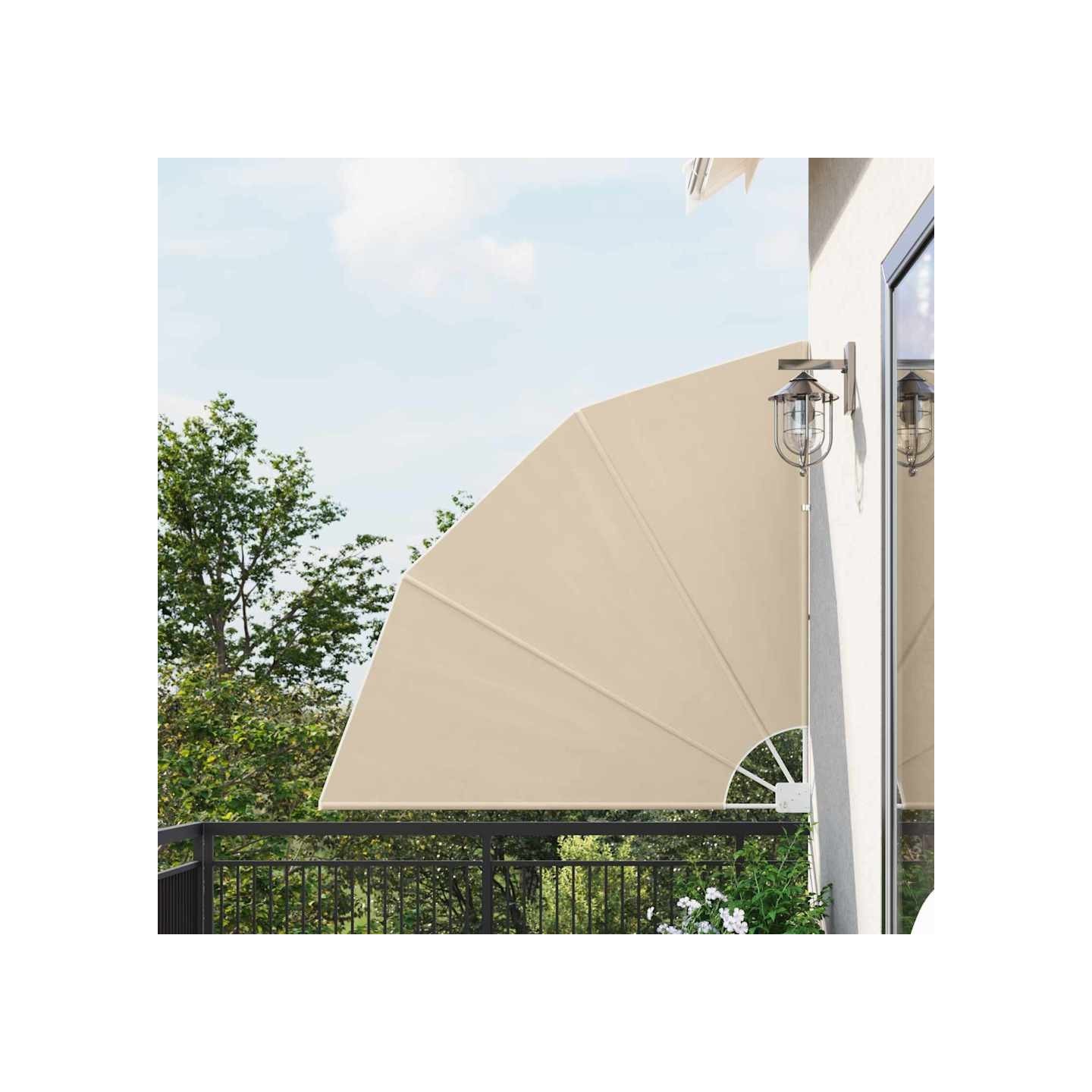 Écran de confidentialité pour balcon 140 x 140 cm Polyester