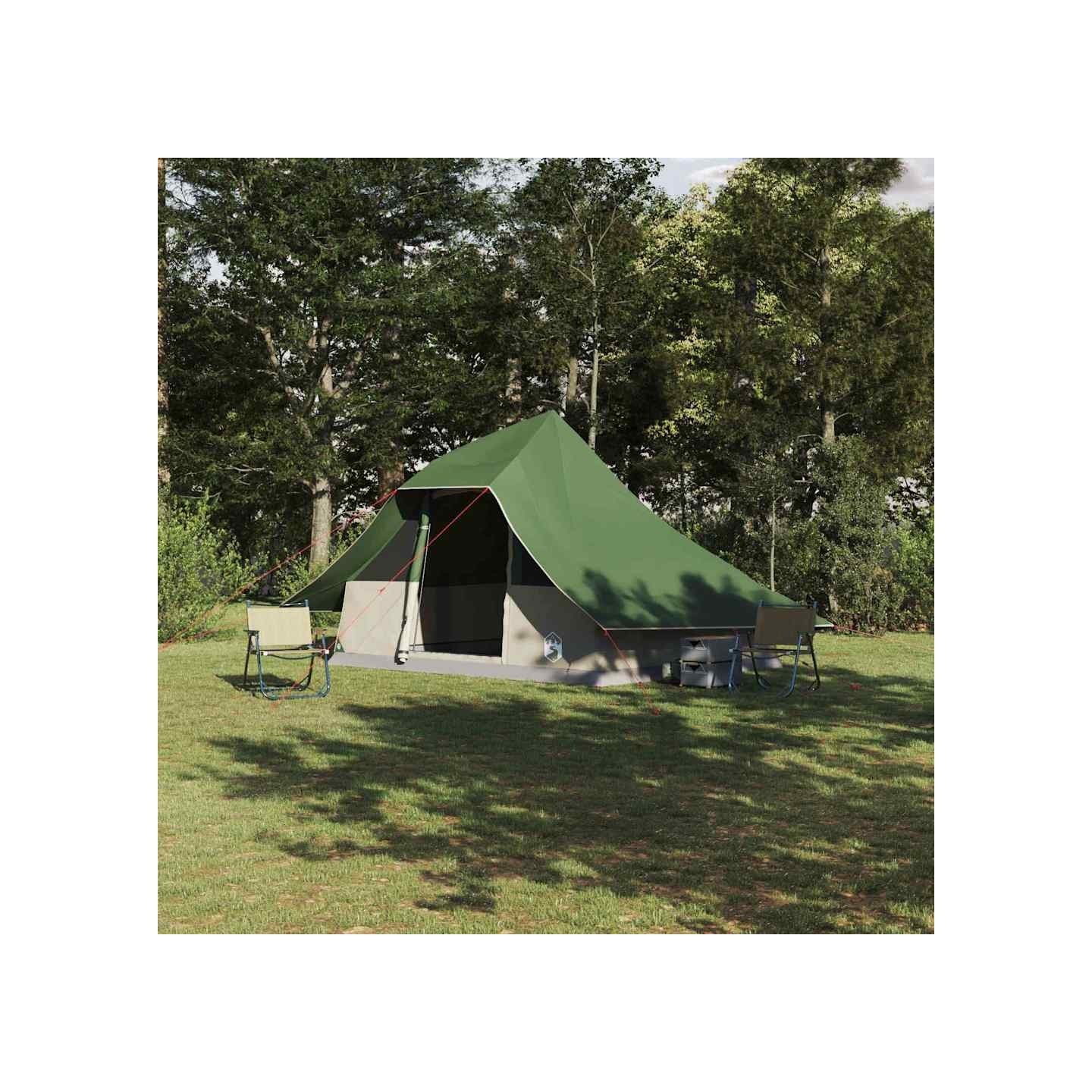 Tente Tipi 10 personne Vert taffetas