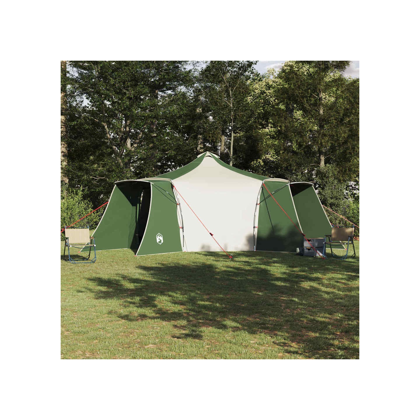 Tente Tipi 8 personne Vert taffetas