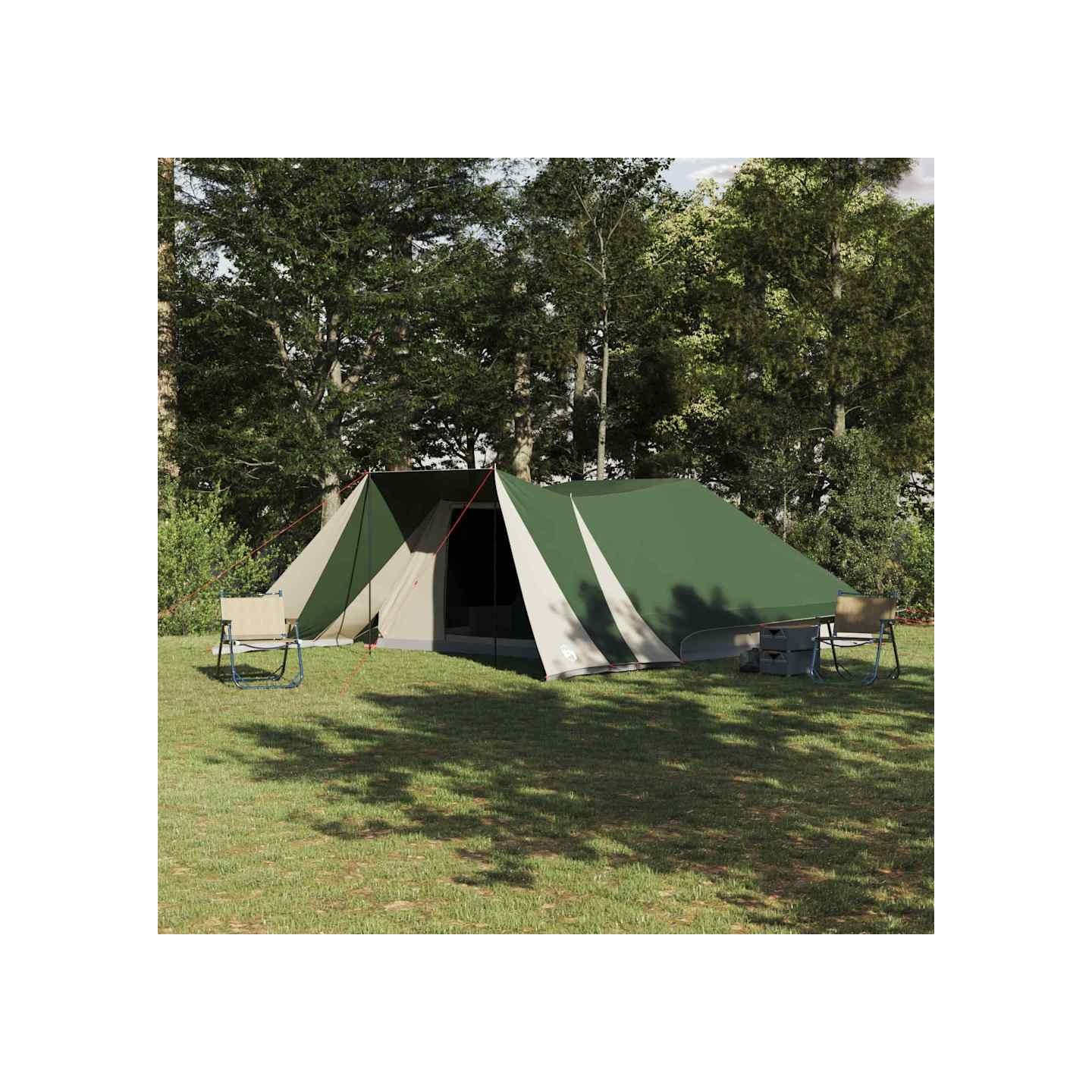 Tente Tipi 12 personne Vert taffetas