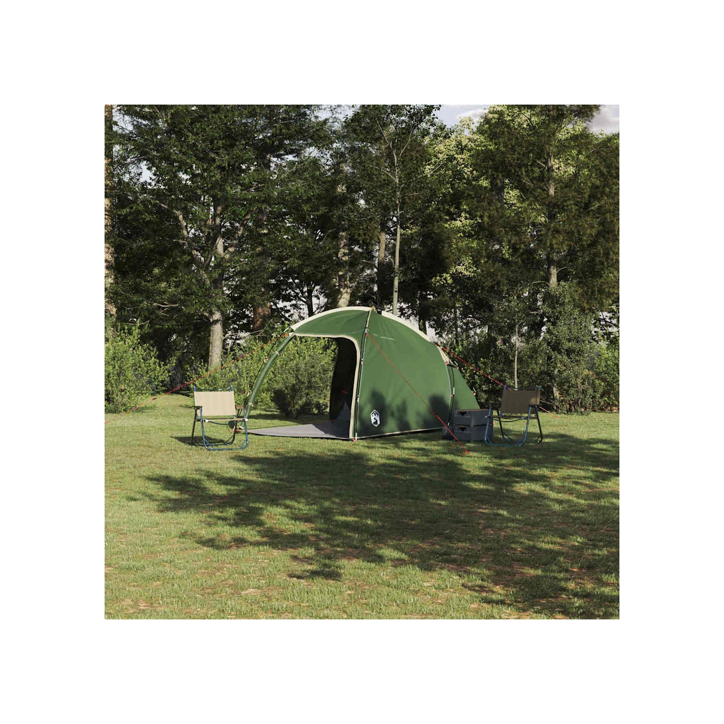 Tente Cabane 2 personne Vert taffetas