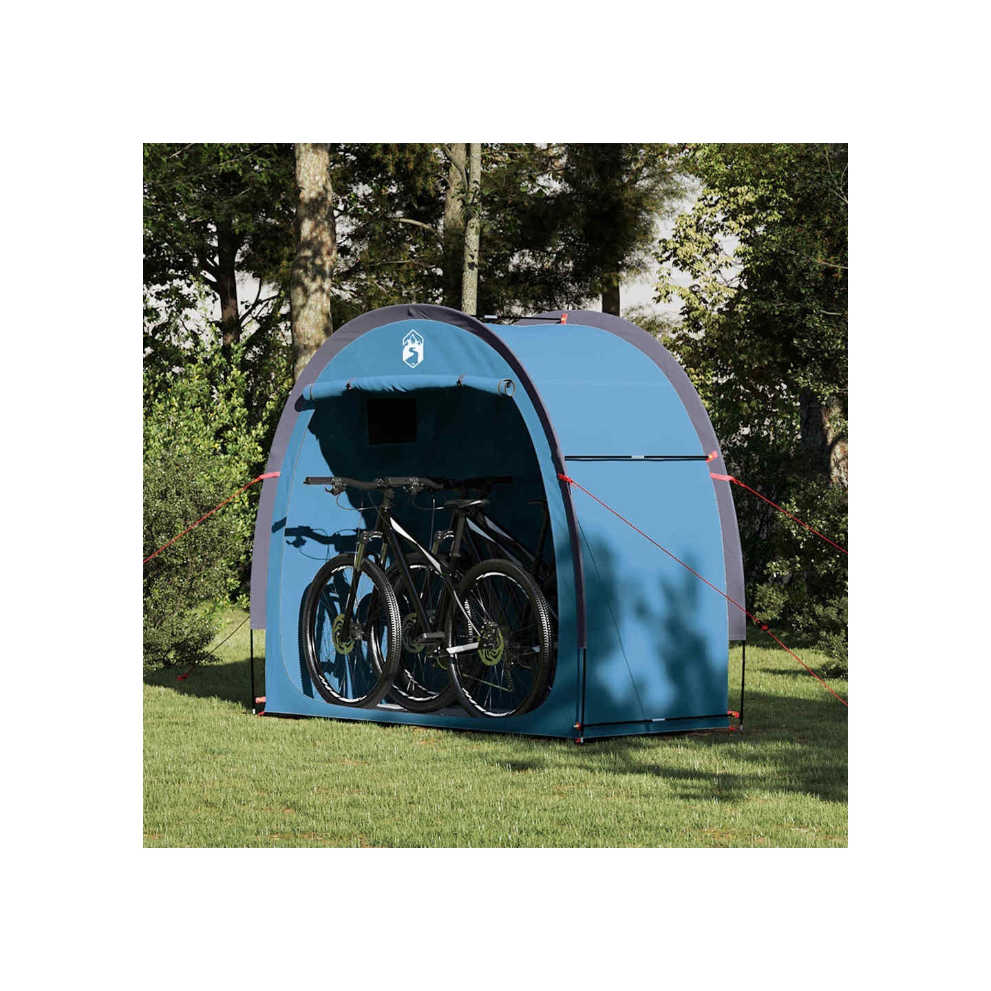 Tente de rangement pour vélos Bleu 210 x 90 x 174 cm