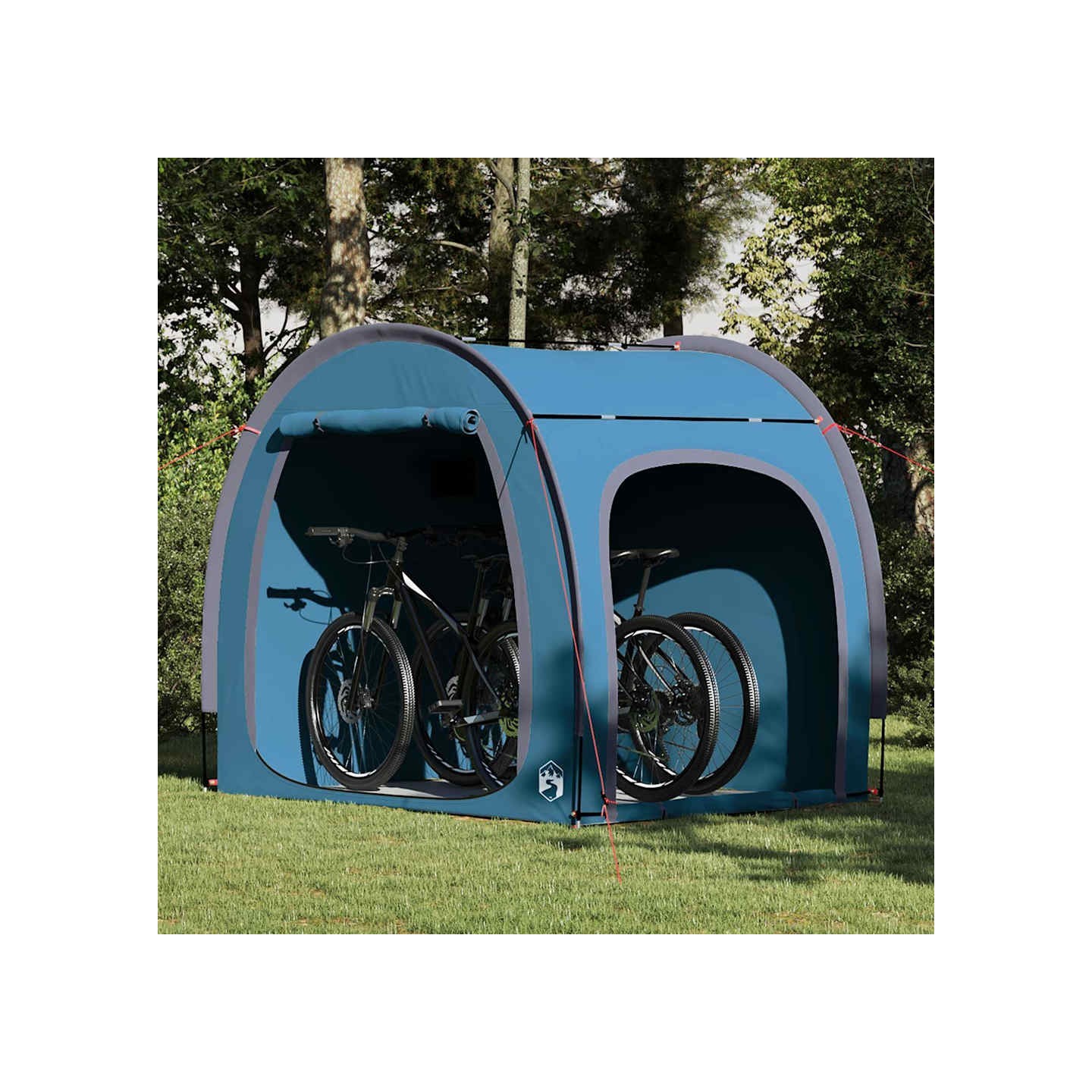 Tente de rangement pour vélos Bleu 210 x 156 x 180 cm