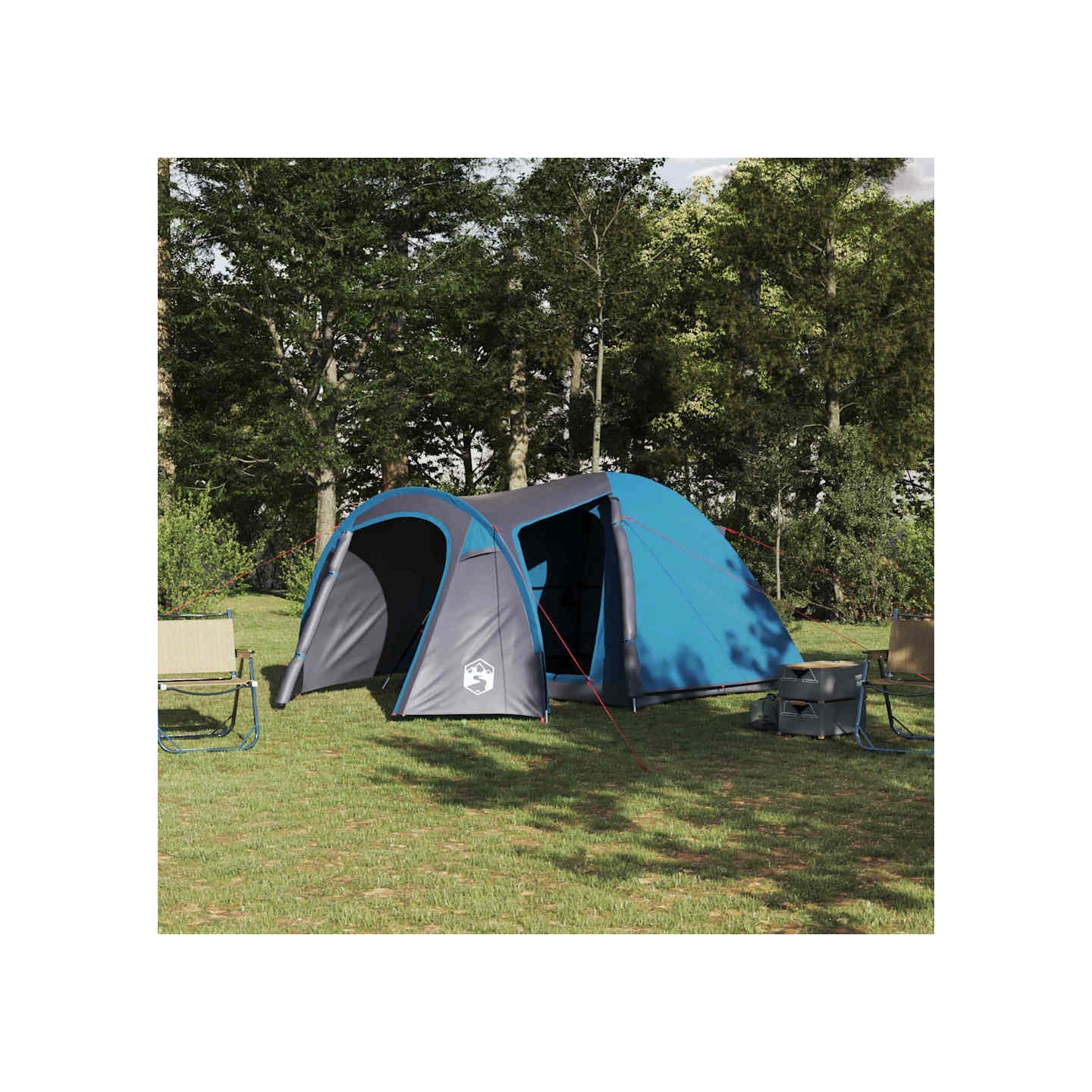Tente Dôme 6 personne Bleu