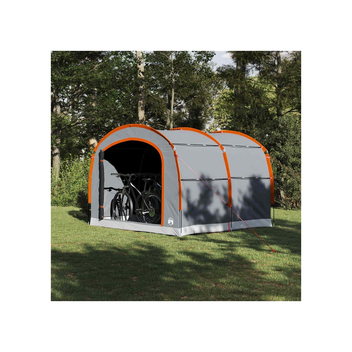 Tente Gris et orange 268 x 240 x 191 cm Polyester Imperméable