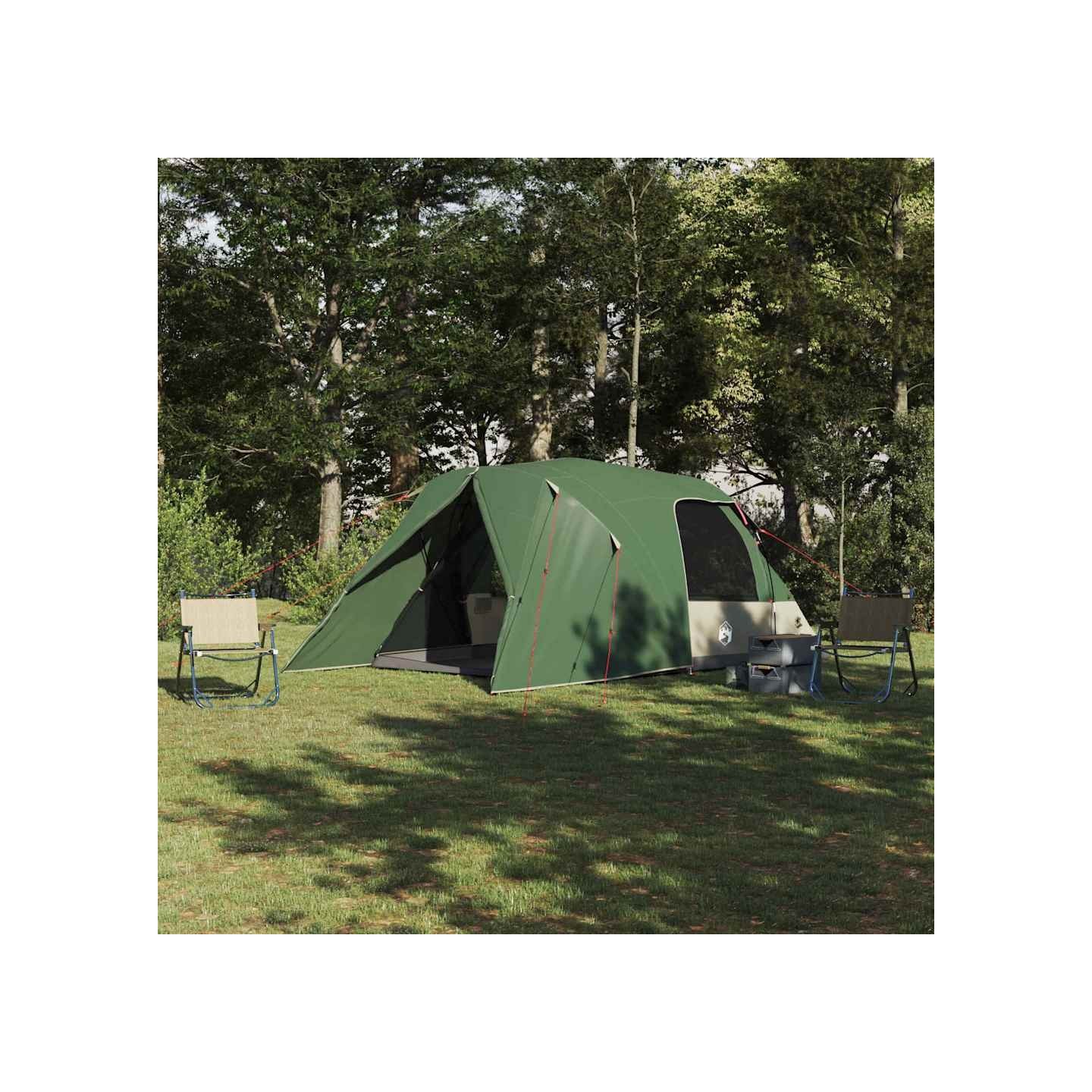 Tente Dôme 4-Personnes 4 personne Vert