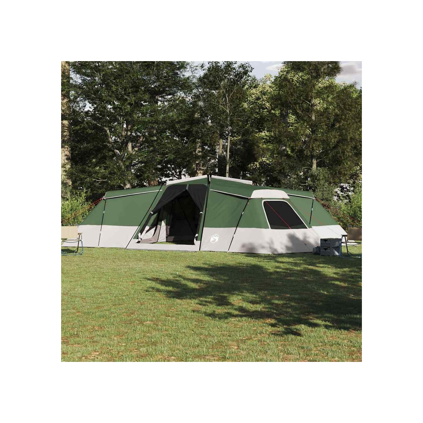 Tente familiale 16 personne Vert taffetas Imperméable