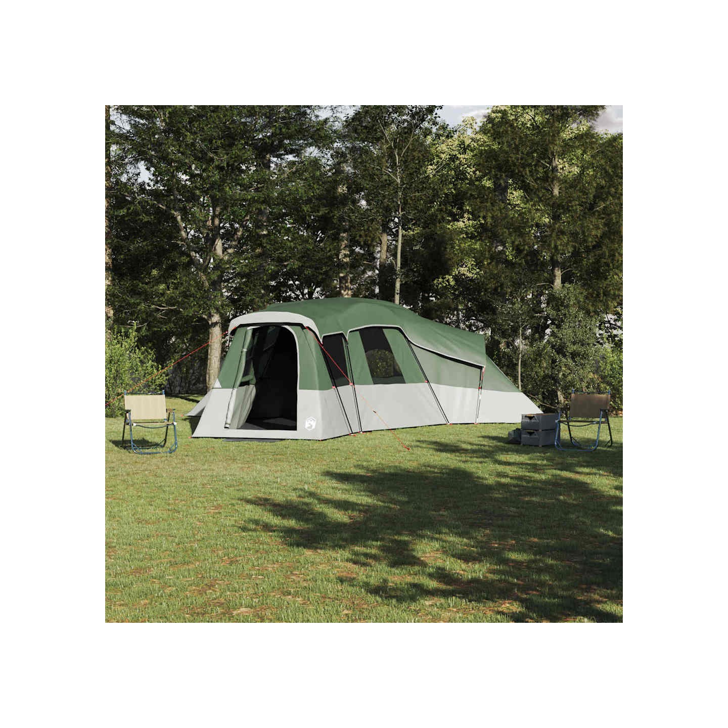 Tente familiale 20 personne Vert taffetas Imperméable