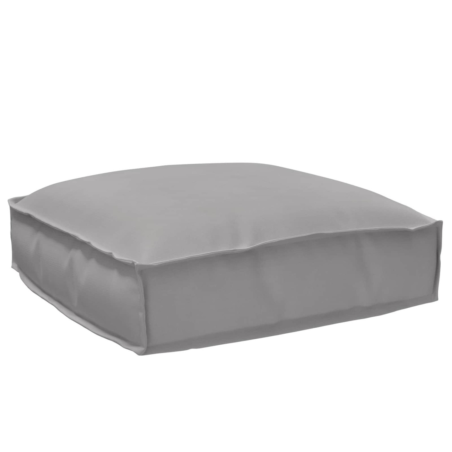 Coussin Tissu Oxford Gris 50 x 50 x 12 cm