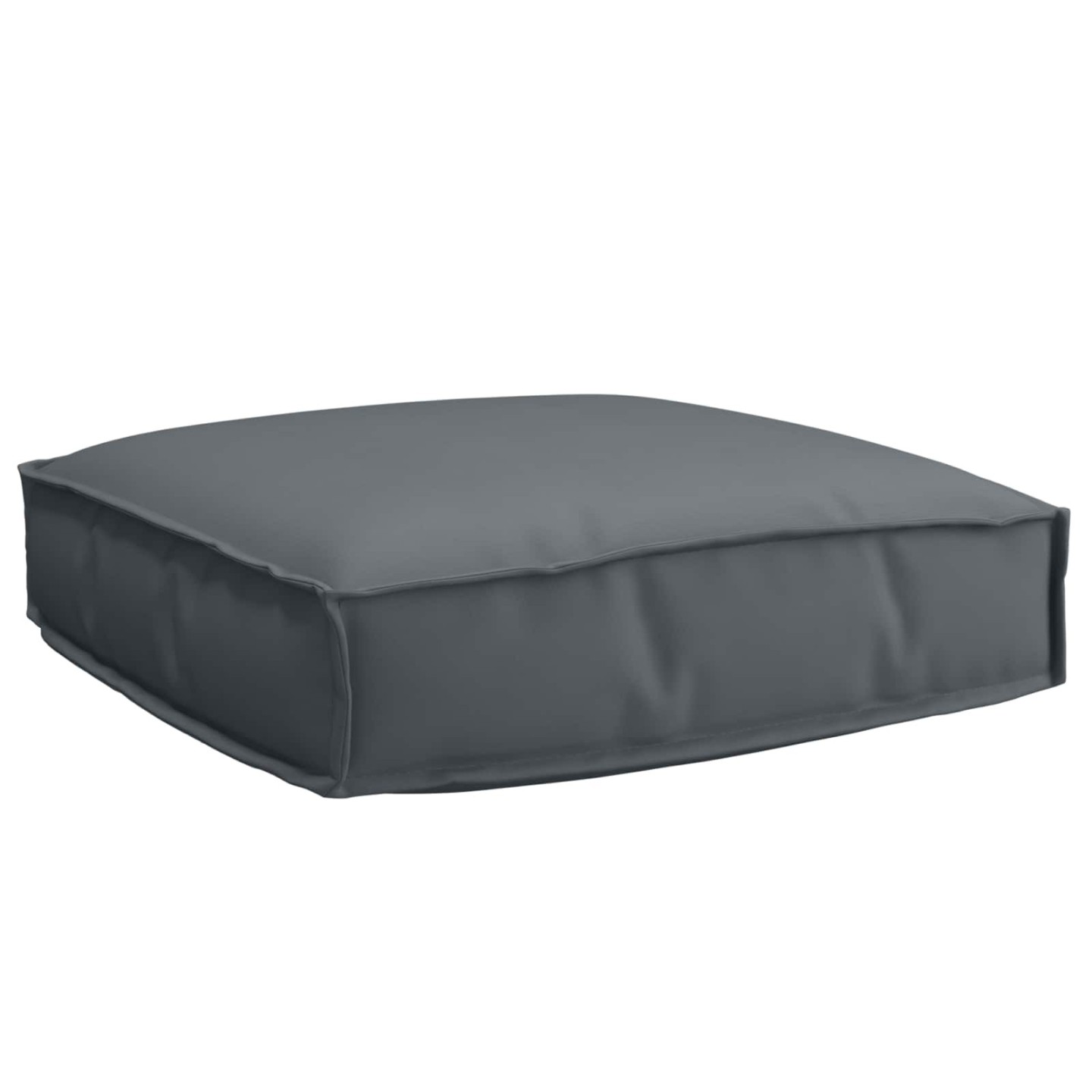 Coussin Tissu Oxford Anthracite 60 x 60 x 12 cm