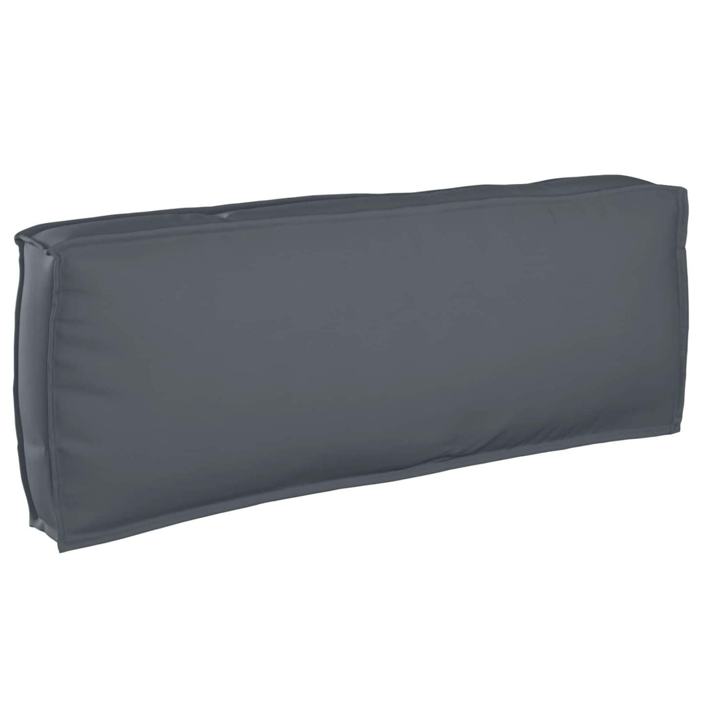 Coussin Tissu Oxford Anthracite 120 x 40 x 12 cm