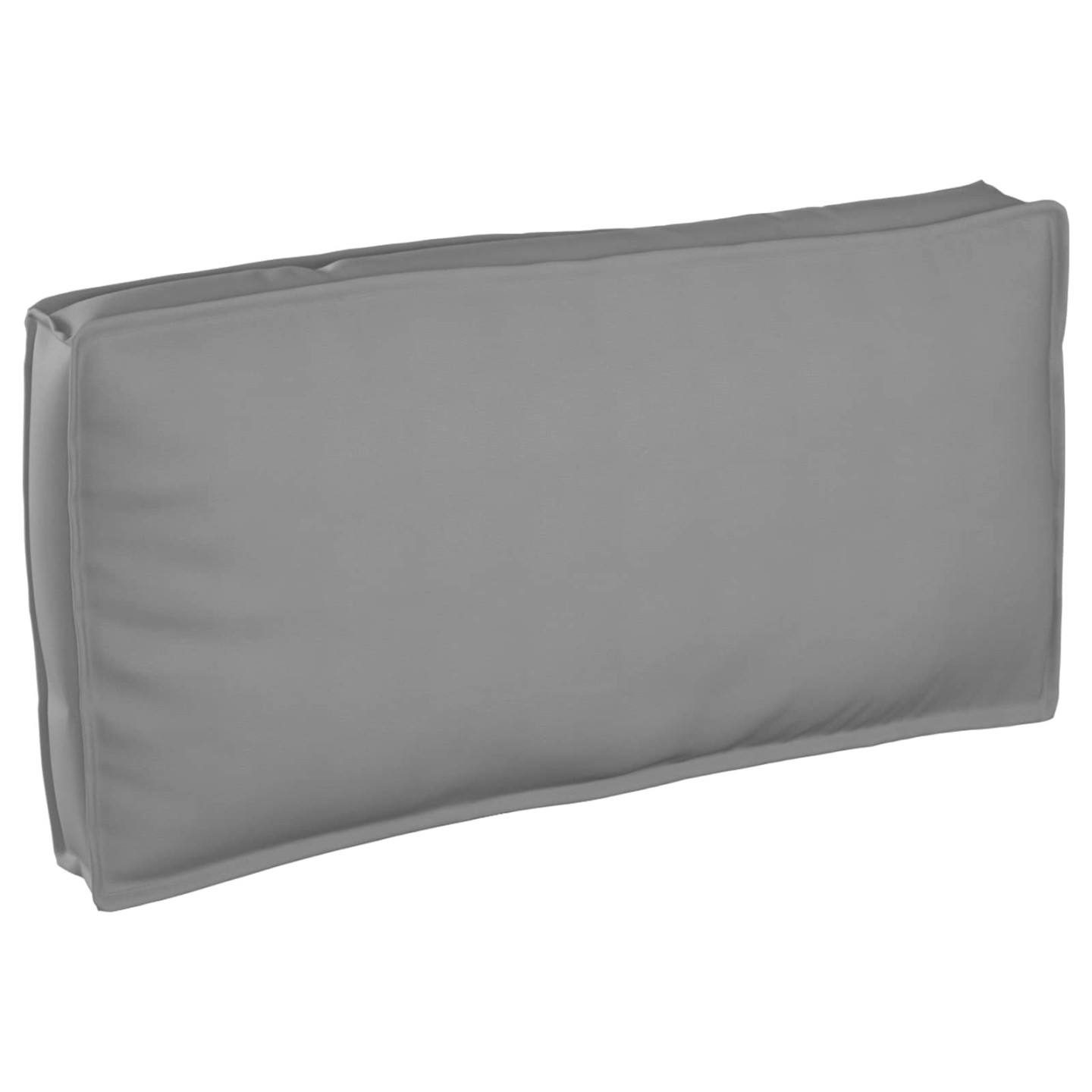 Coussin Tissu Oxford Gris 120 x 60 x 12 cm