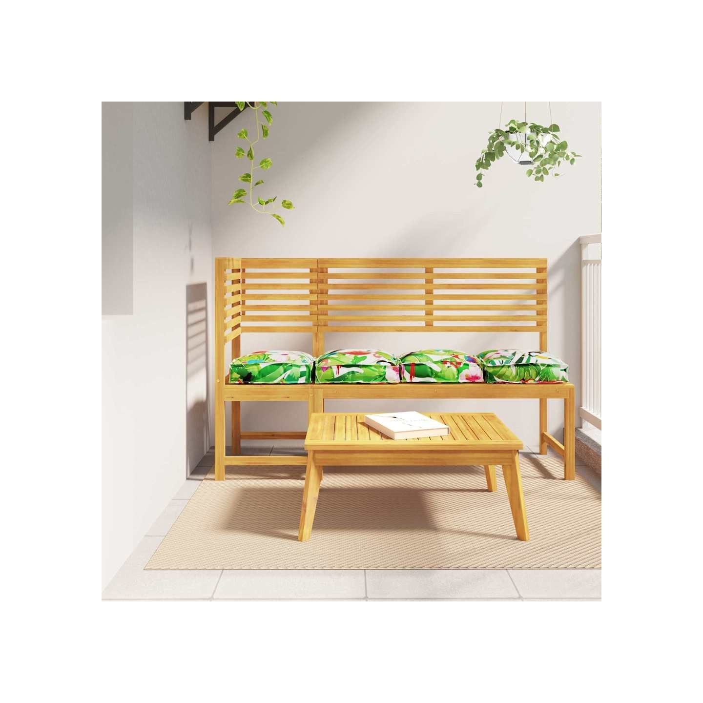Coussin 4 pc Tissu Oxford Multicolore 40 x 40 x 8 cm