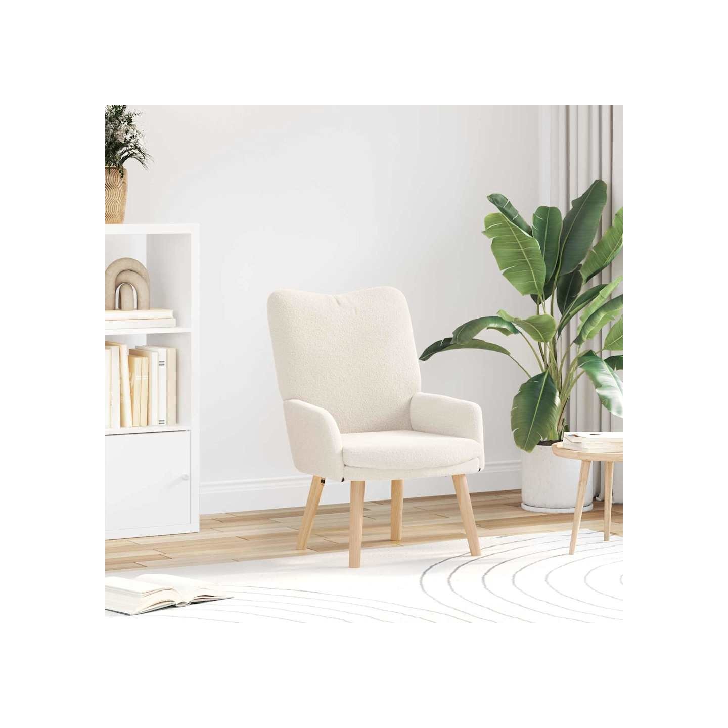 Fauteuil Crème 63 x 67 x 94 cm
