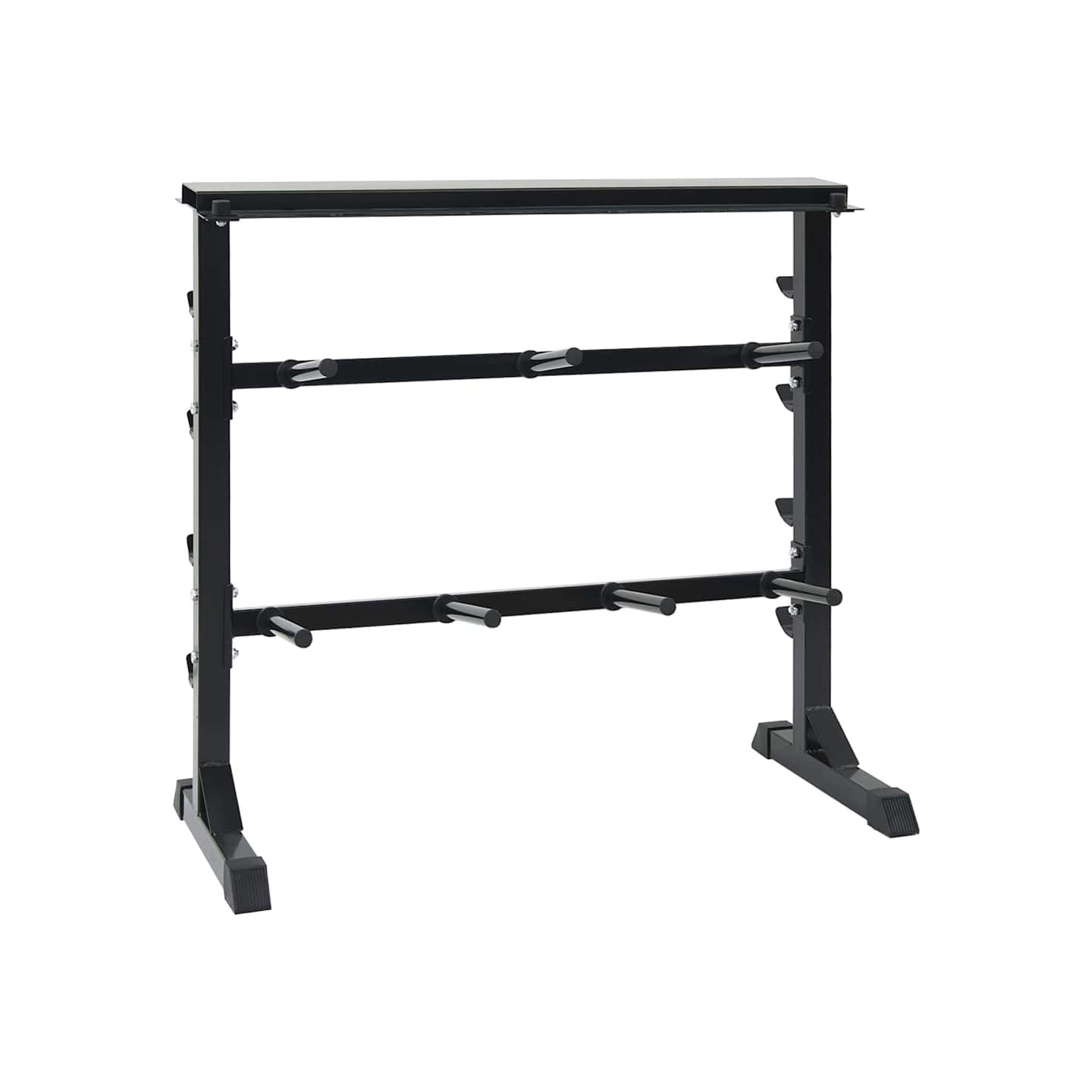 Support pour haltères Noir 99 x 45 x 95,5 cm