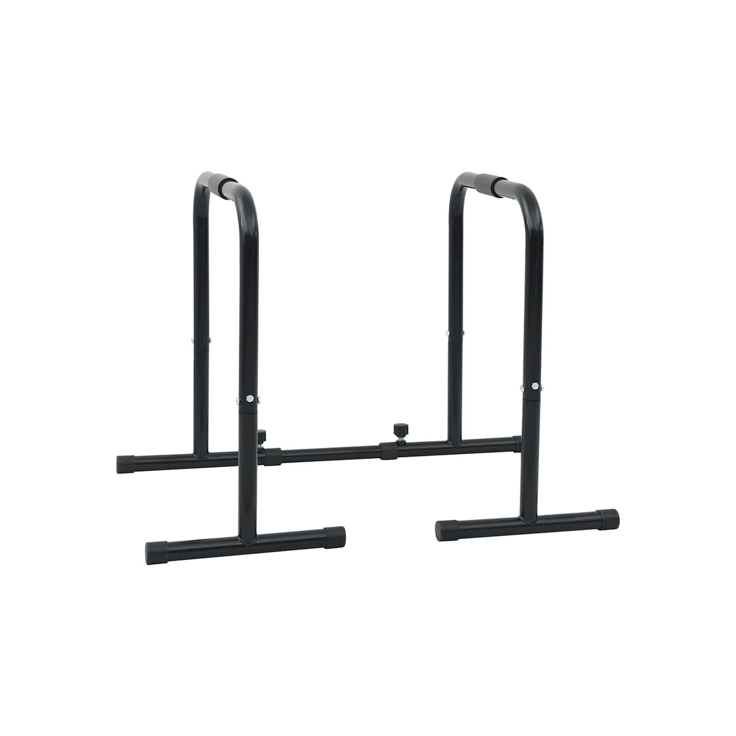 Barre de Dips Noir 116 x 66 x 74,5 cm Acier enduit de poudre