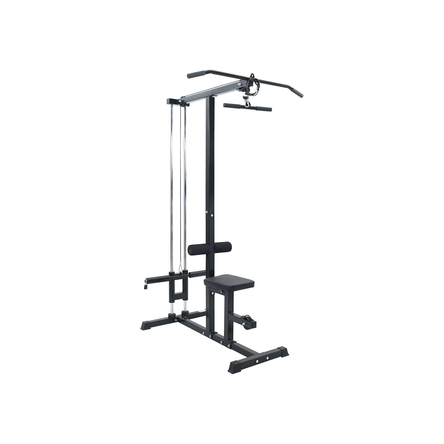 Appareil de tirage vertical Noir 110 x 70 x 187 cm