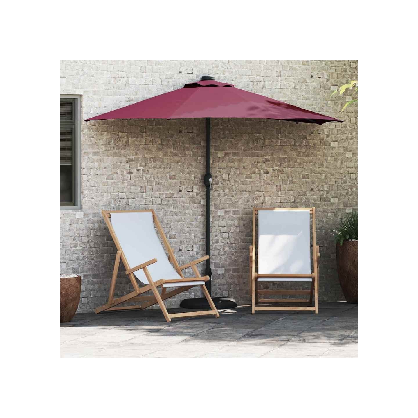 Parasol de jardin Bordeaux 294 x 150 x 223 cm