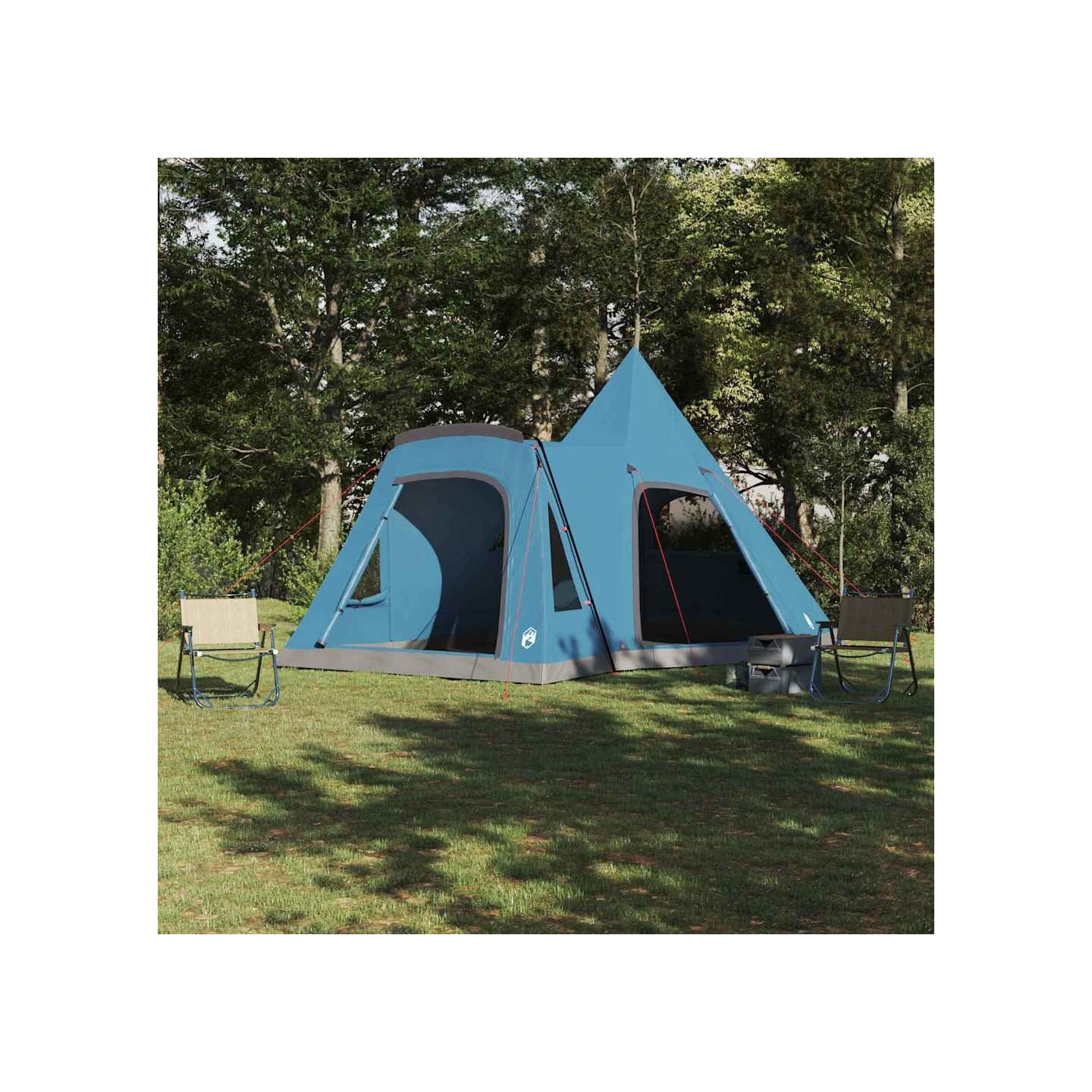 Tente Teepee 5 personnes 5 personne Bleu