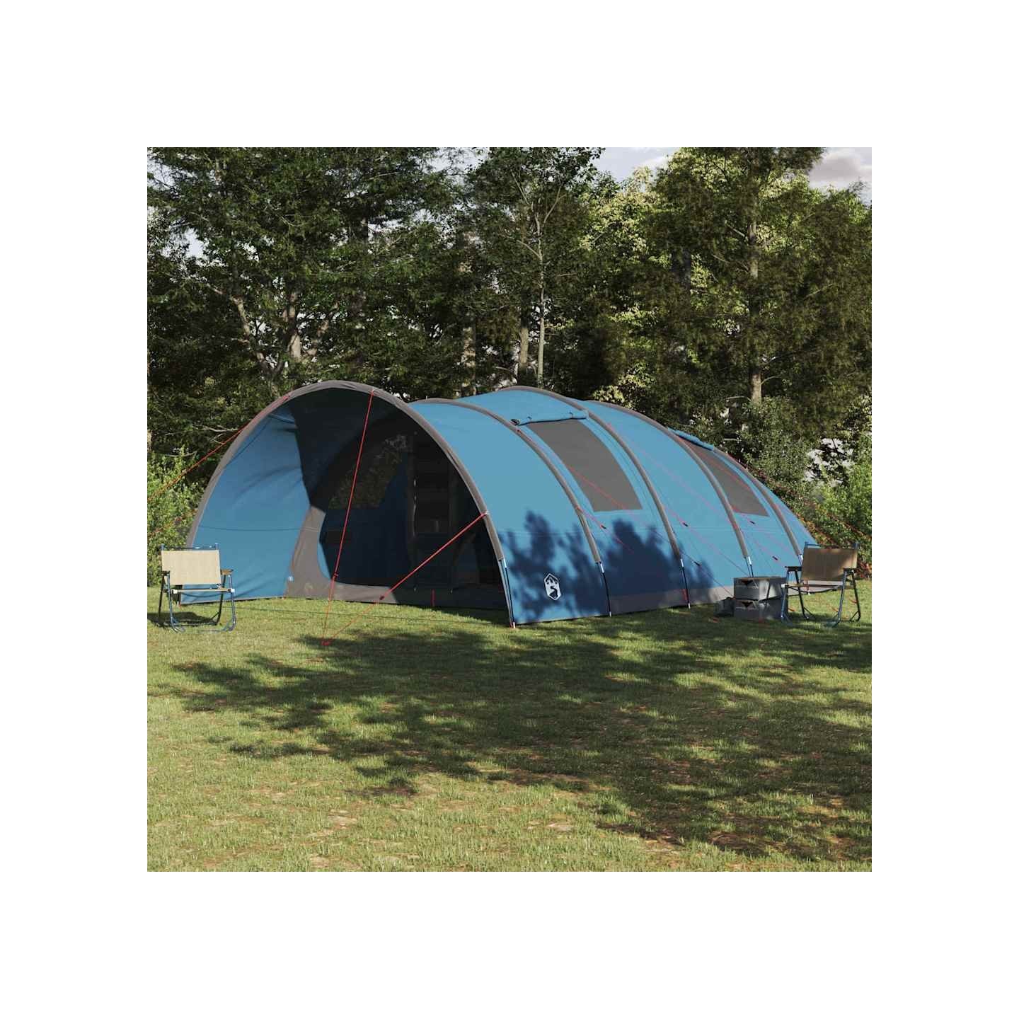 Tente Tunnel 8-Personnes 8 personne Bleu