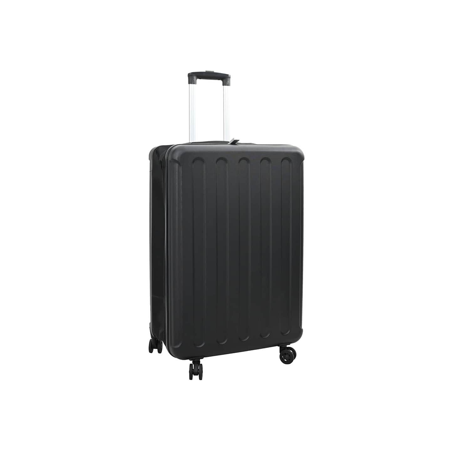 Valise avec verrouillage Noir 50 x 30 x 76 cm Plastic ABS
