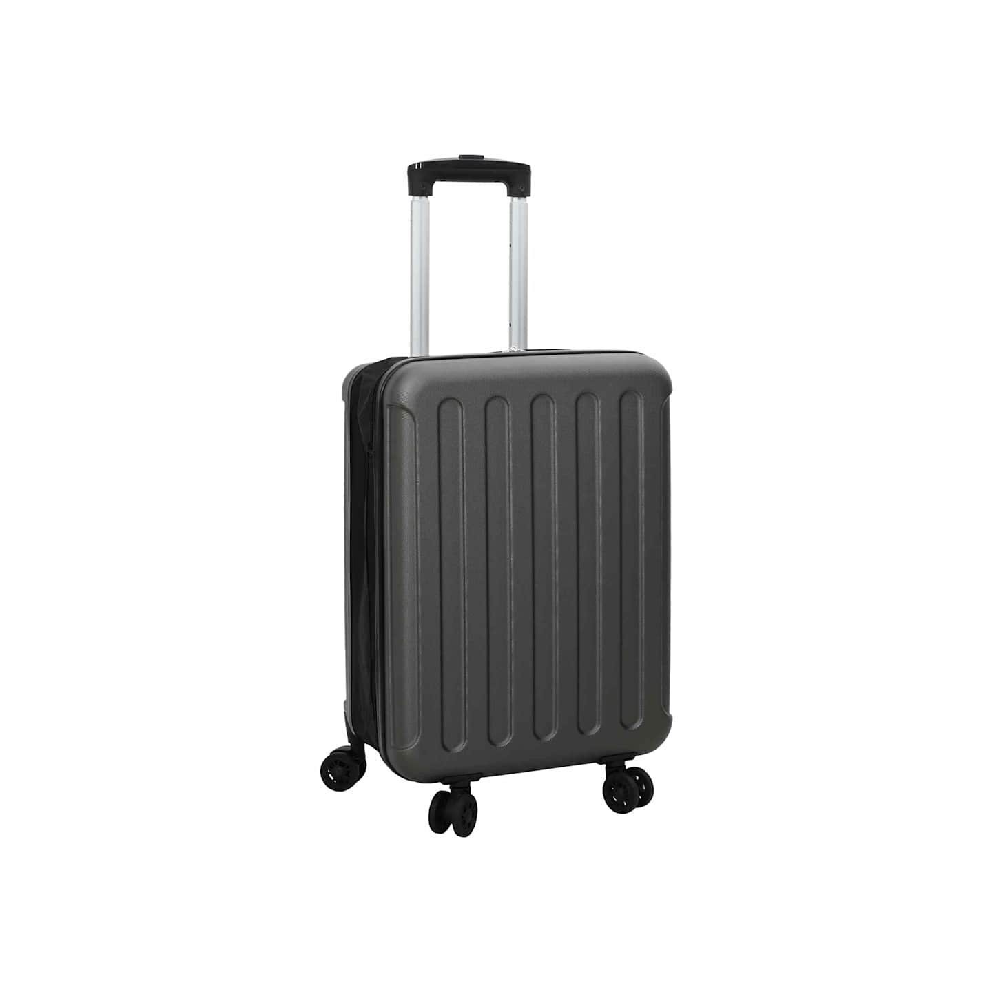 Valise Gris foncé 34 x 23 x 55.5 cm Plastic ABS