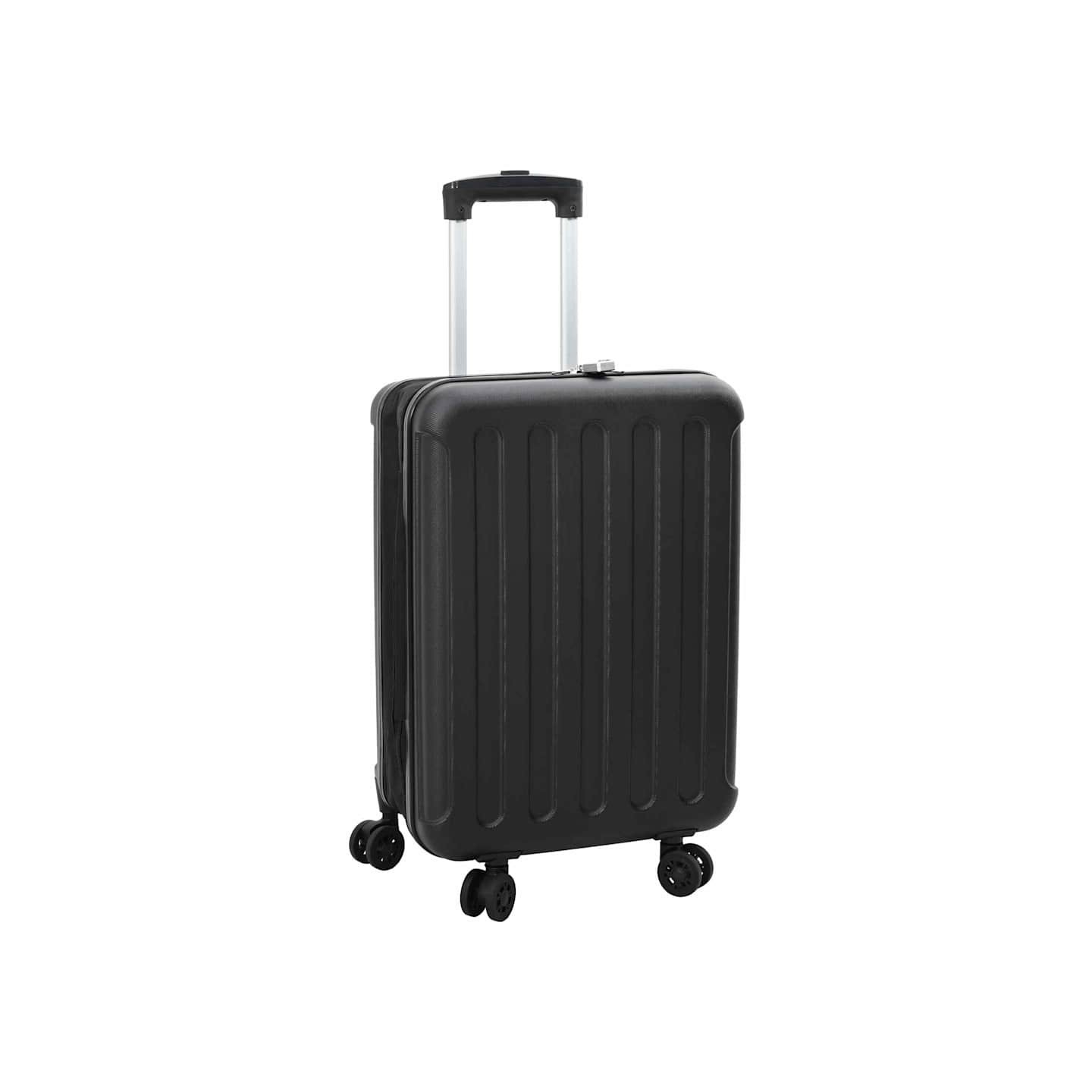 Valise avec verrouillage Noir 43 x 27 x 66 cm Plastic ABS