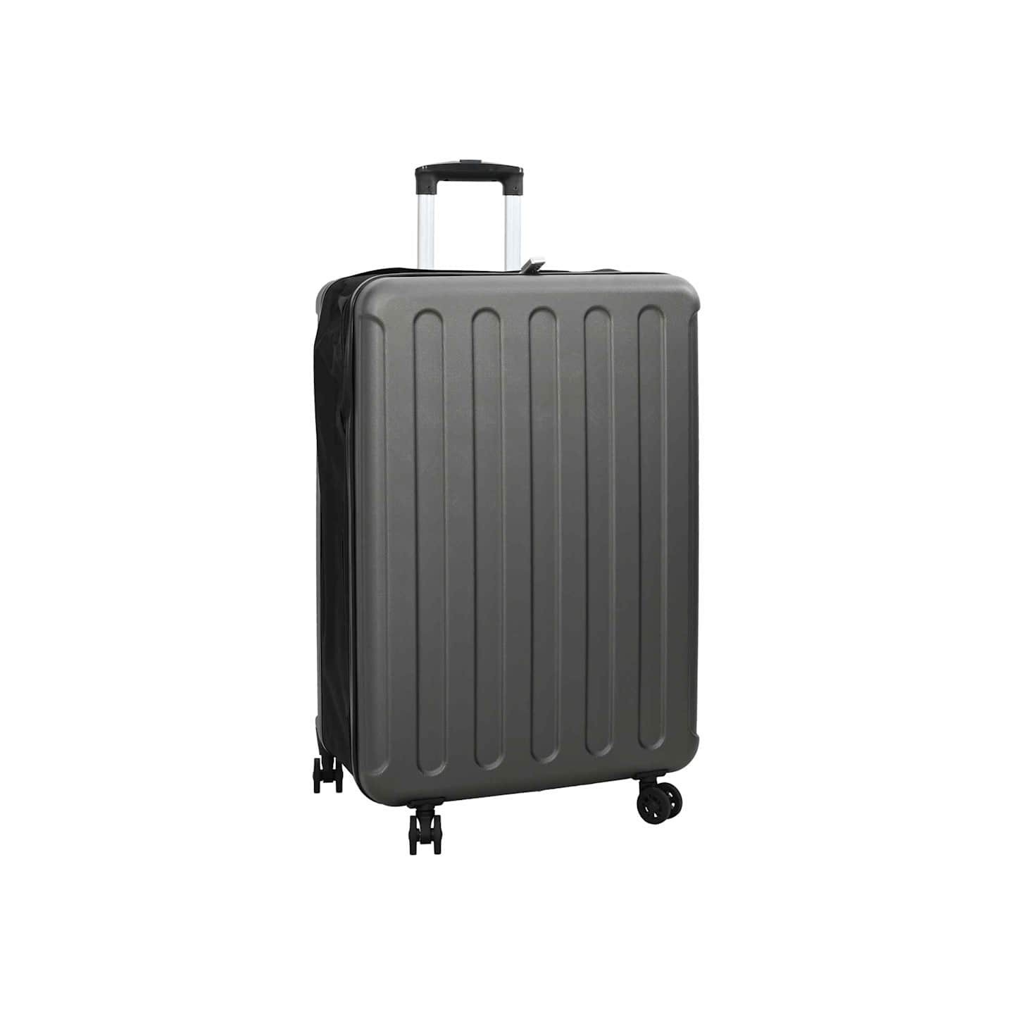 Valise avec verrouillage Gris foncé 50 x 30 x 76 cm Plastic ABS