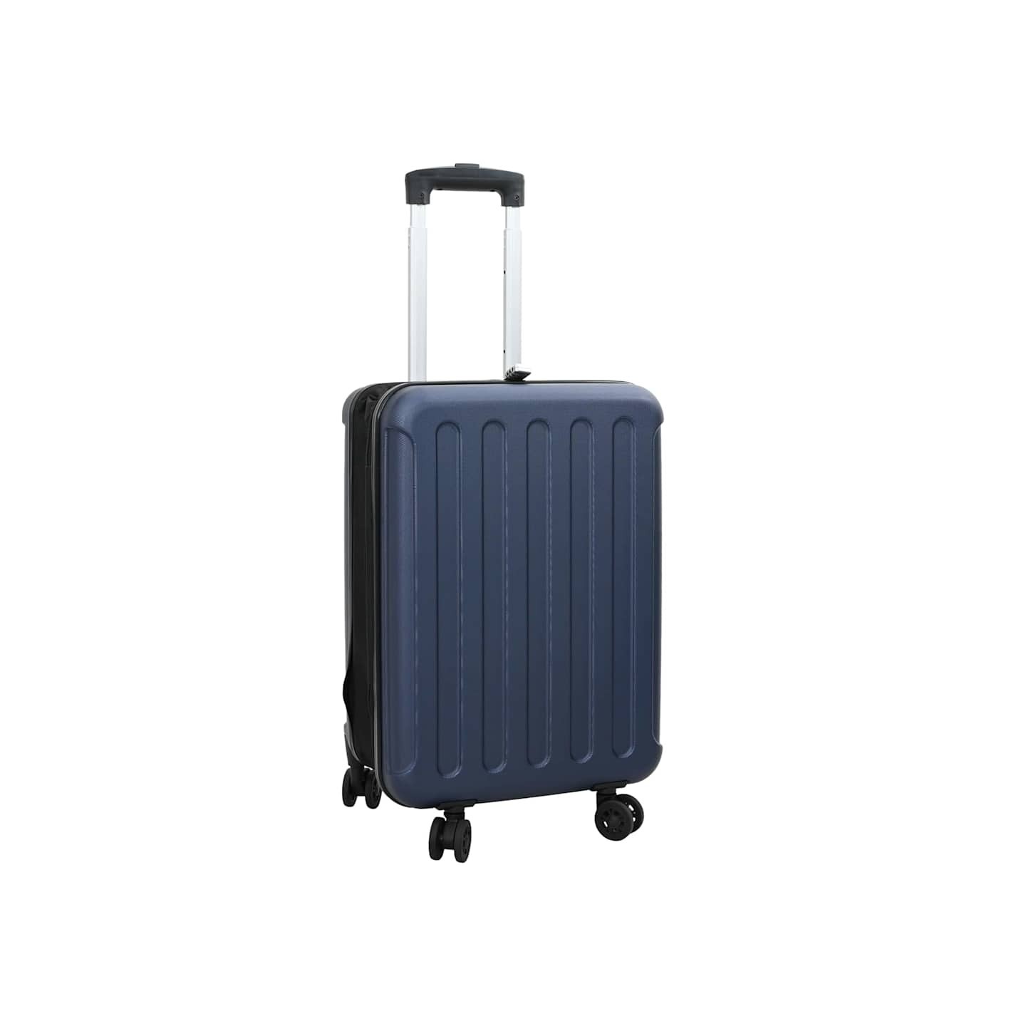 Valise Bleu foncé 34 x 23 x 55.5 cm Plastic ABS
