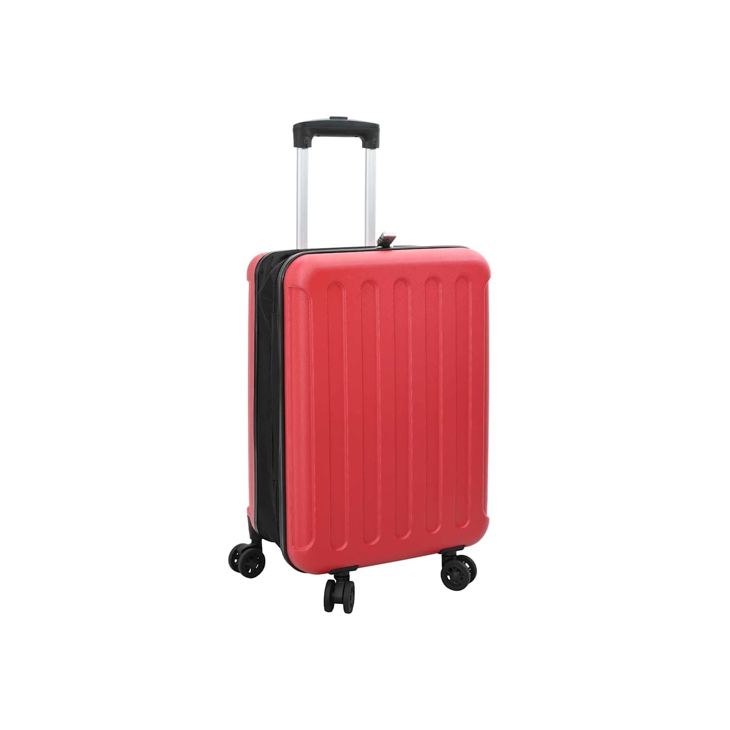 Valise avec verrouillage Rouge 43 x 27 x 66 cm Plastic ABS