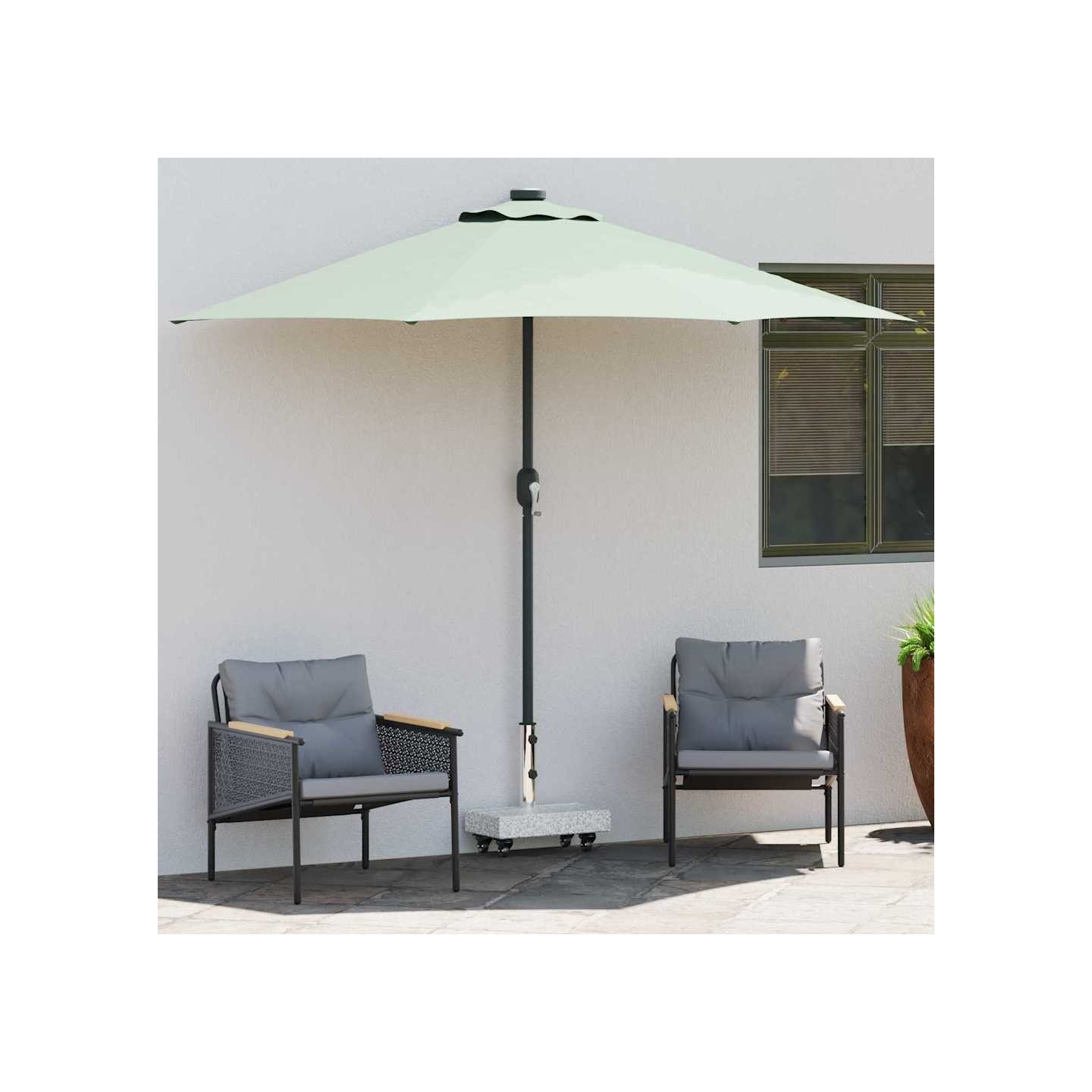 Pied de parasol 25 kg Gris Granite Rectangulaire