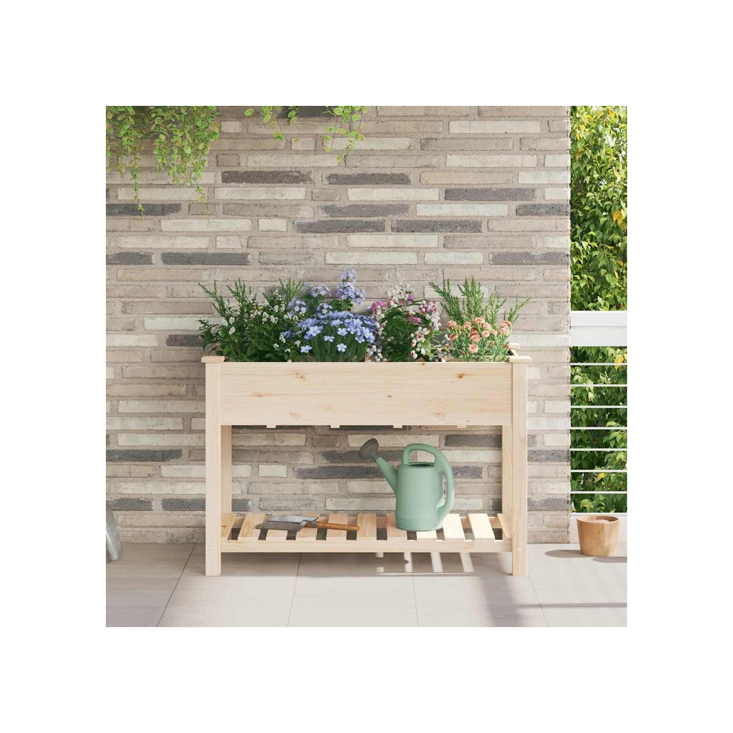 Cache-pot de jardin Beige 115 x 59 x 76,5 cm