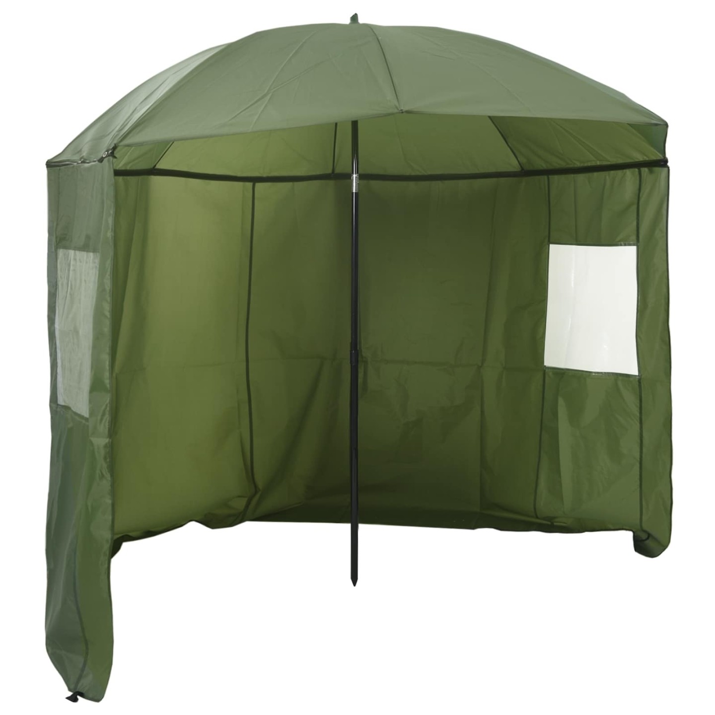 Umbrella de pêche 290 x 225 cm Polyester Oxford Jaune armée