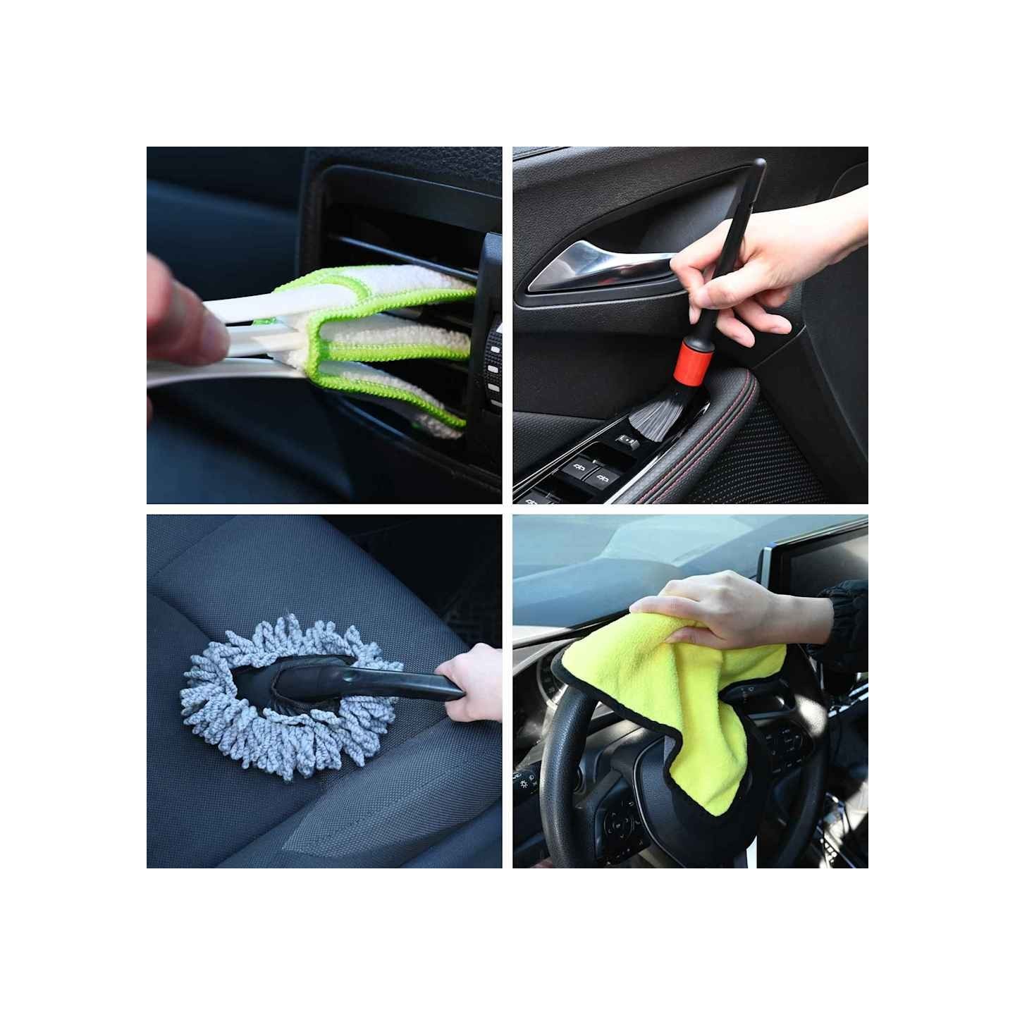 Set de brosses pour voiture Multicolore polyrotin
