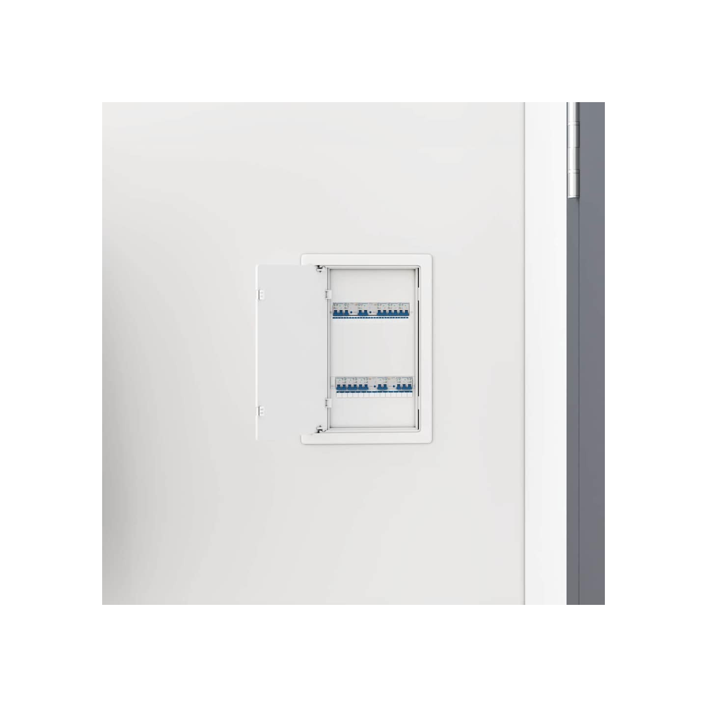 Panneaux d'Accès 2 pc Blanc 15 x 23 cm Plastic ABS