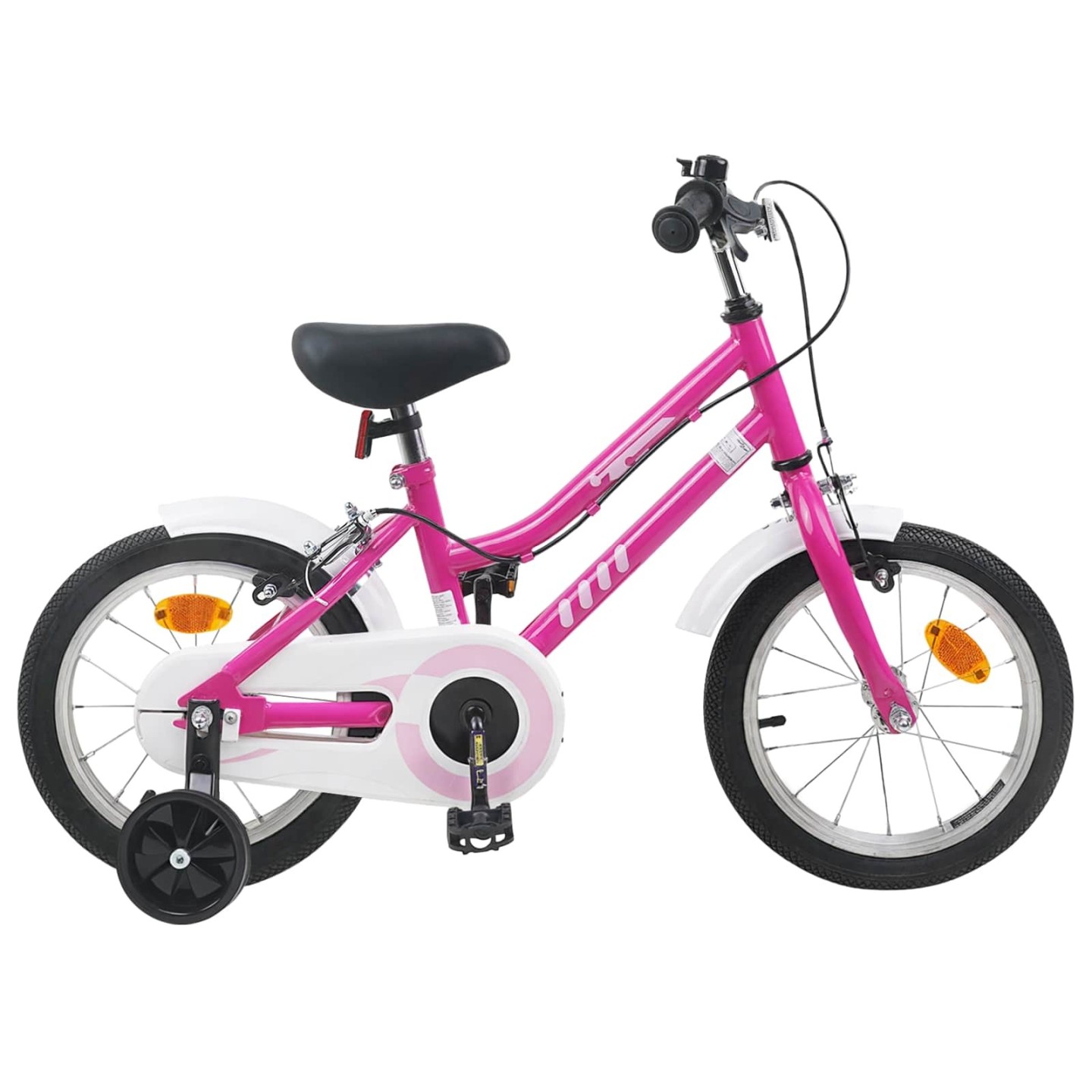 Vélo pour Enfants 14 Pouces for kids aged 3 to 5 Rose clair