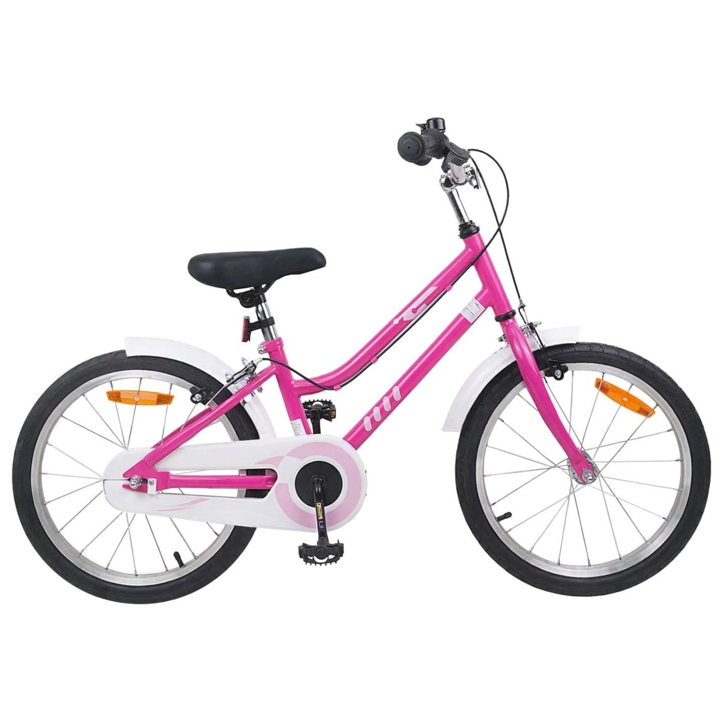 Vélo pour Enfants 18 Pouces for 5-7 Years Old Rose clair