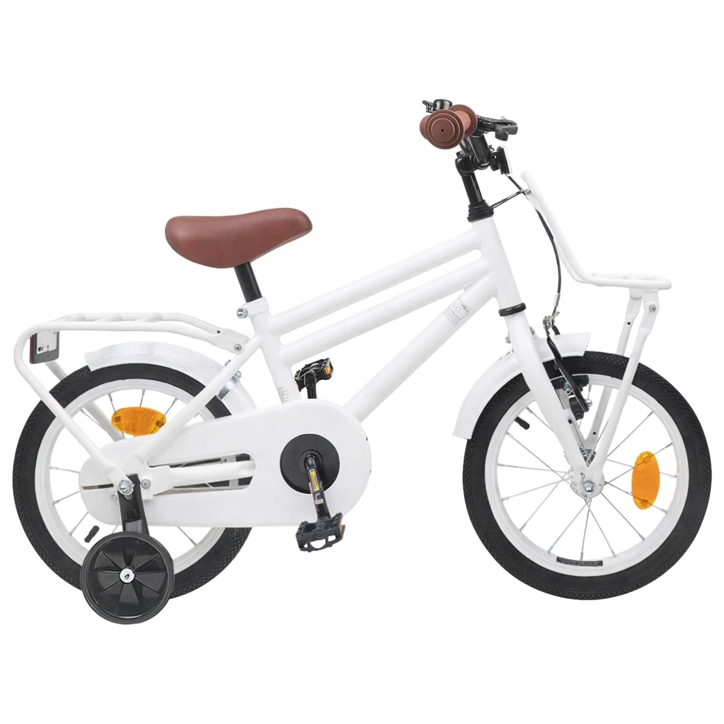 Vélo pour Enfants 16 Pouces for 4-6 Years Old Blanc