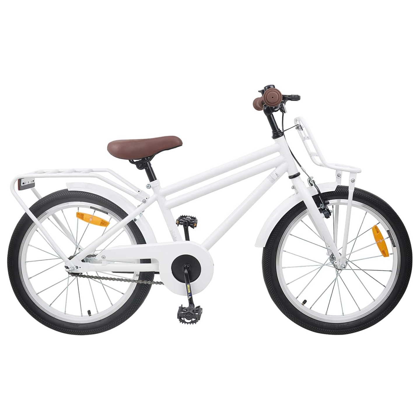 Vélo pour Enfants 18 Pouces for 5-7 Years Old Blanc