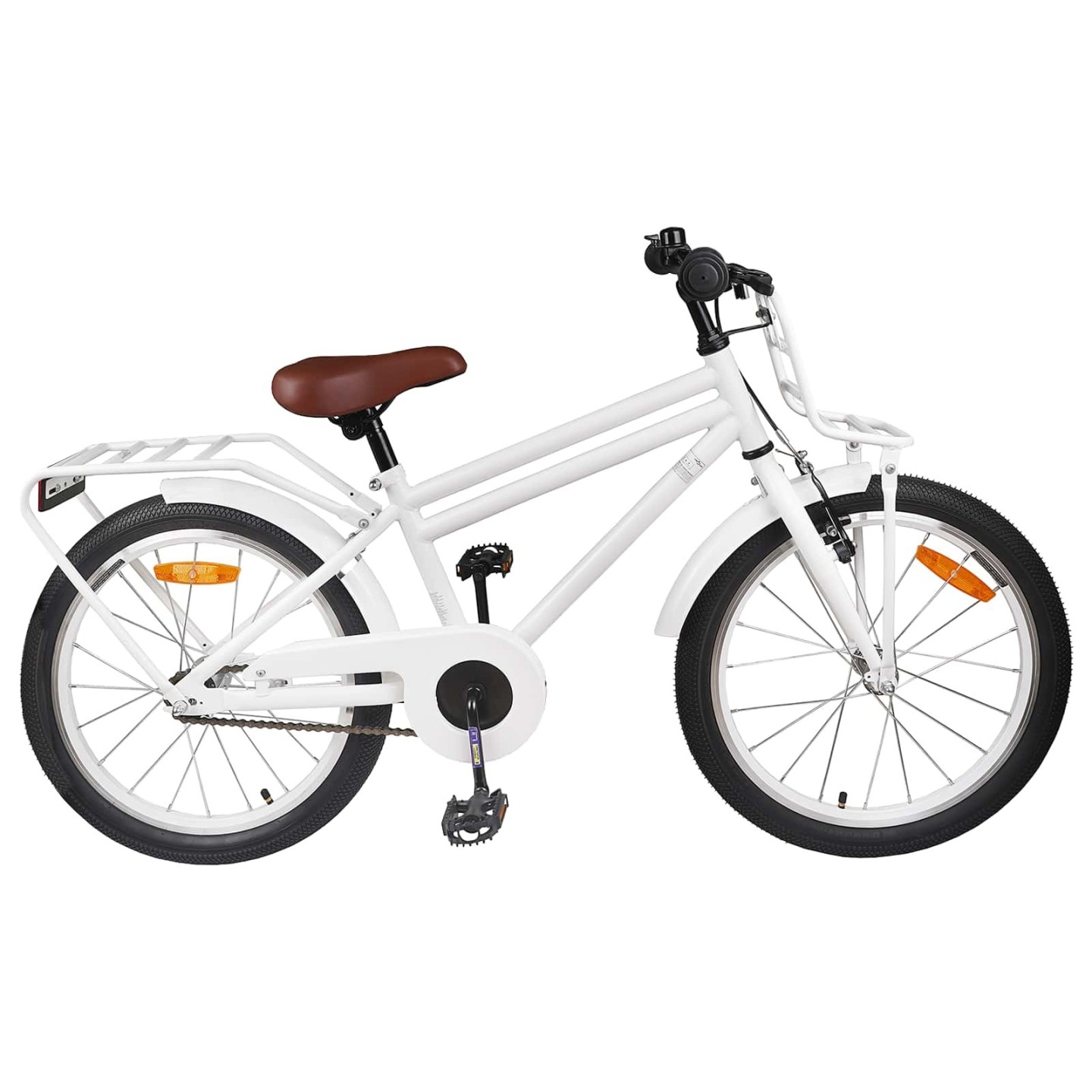 Vélo pour Enfants 18 Pouces for 5-7 Years Old Blanc
