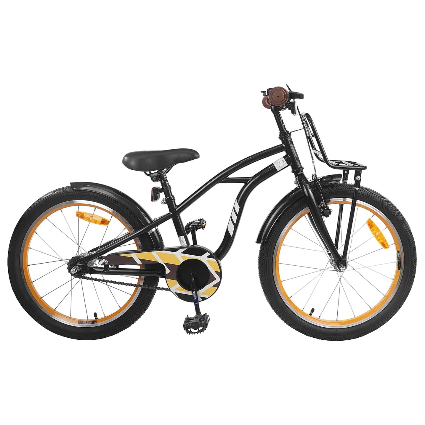 Vélo pour Enfants 20 Pouces pour les enfants de 6 à 11 ans Noir