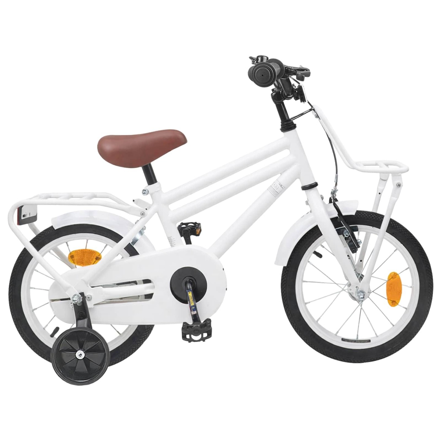 Vélo pour Enfants 14 Pouces for kids aged 3 to 5 Blanc